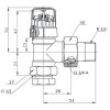 Danfoss radiátorszelep szett 1/2" sarok+termofej
