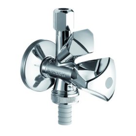 Sarokszelep Kombinált SCHELL 1/2"-3/8"-3/4"