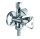 Sarokszelep Kombinált SCHELL 1/2"-3/8"-3/4"