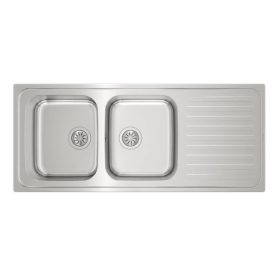 Teka Classic 2 medence+csepptálca 1160x500mm