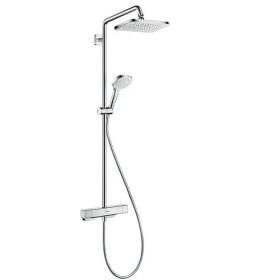 Hansgrohe Croma Select E Showerpipe 180 2jet fehér/króm