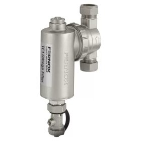   FERNOX TF1 Omega 1" rendszerbe építhető kombinált mágnes/finomszűrő