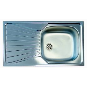   Mofém EVO 1B 1D 1 mosogató tálca 1 med.+ cseppt. mosogató 780x435mm, inox, beépíthető