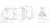 Grundfos Magna 1 32-100 PN10 keringető szivattyú