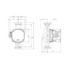 Grundfos Alpha 2 25-60 180 6/4" A energiaosztályú keringető szivattyú