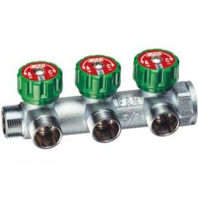 Far Osztó Szelepes 3 Körös 1"-1/2" UNI