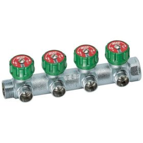 Far Osztó Szelepes 4 Körös 1"-1/2" UNI