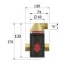 FLAMCO Flamcovent légleválasztó 3/4"