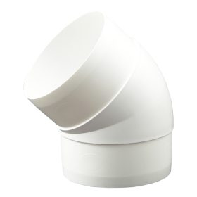Awenta KO100-23/45 pvc könyök