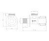 Sarokszelep mosógéptöltő 1/2"x3/4" MOFÉM AHA (sar1234m)(163-0042-00)