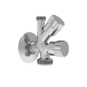   Sarokszelep Kombinált MOFÉM 1/2"-3/8"-3/4", visszacsapószeleppel (150252800)