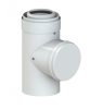 Tricox PPs/Alu ellenőrző egyenes idom 60/100mm