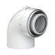 Tricox PPs/Alu ellenőrző könyök 60/100mm, 90° (PAEKÖ50C)