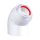 Tricox PPs/Alu könyök 60/100mm, 45° (2db) (PAKÖ502C)