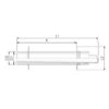Tricox PPs/Alu 60/100 parapett szett 2db takaró lemezzel