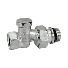   GIACOMINI R17TG visszatérő radiátorszelep, egyenes, 1/2"