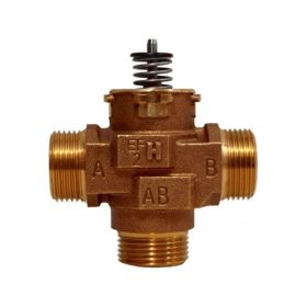   HONEYWELL Zónaszelep 3 járatú 3/4 (2utú szelep, PN20, BSPP, kvs=7, 95°C, 3/4"BB)