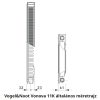 Vogel radiátor 11KV 300x400
