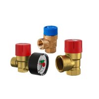 Tágulsái biztonsági szelepek, manométerek