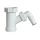 Mosógép csatlakozó szifonhoz 6/4"x250mm (HAAS_2815)