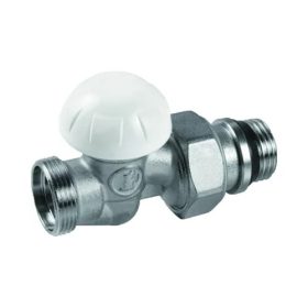   GIACOMINI R31/tg radiátorszelep, visszatérő, egyenes, ROPP 1/2"x18mm