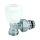 GIACOMINI R431TG termosztatikus radiátorszelep, sarok,ropp. 1/2"-18mm kézi kerékkel