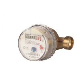   Vízóra 1/2" hideg/meleg falbaépíthető 80mm Q3=2,5m3/h